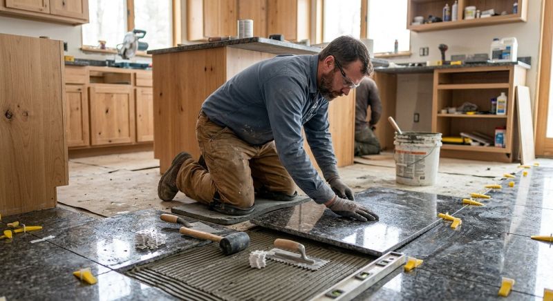 Stone Floor Installation Service